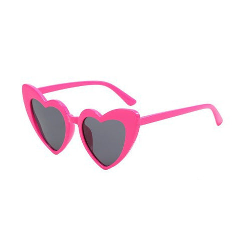 Love heart sunglasses sun protection peach heart glasses UV400